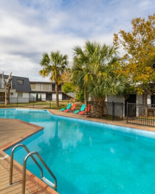 the pool at The Arden Arms Apartments